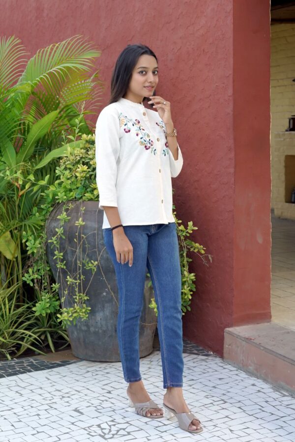 Summer Designer Khadi Tops - Image 3