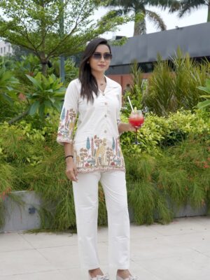 Luxurious Khadi Cotton Co-Ord Set Collection