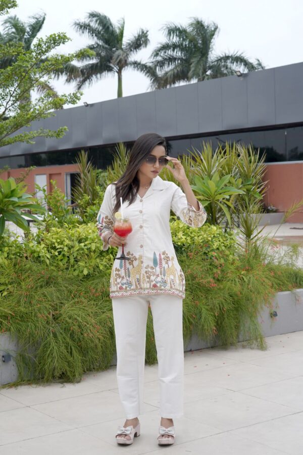 Luxurious Khadi Cotton Co-Ord Set Collection - Image 4