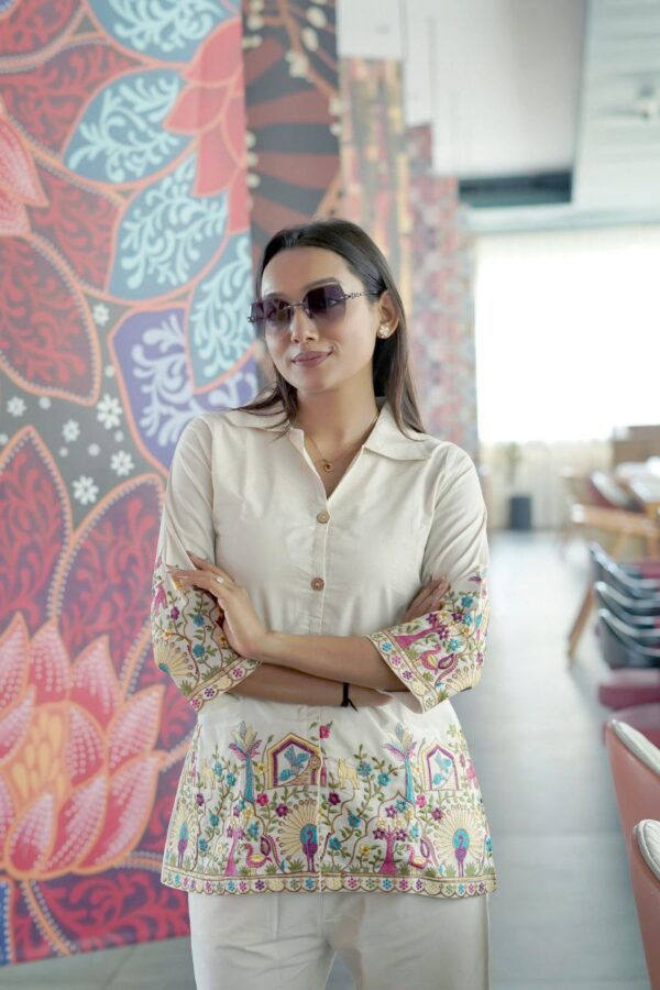 Cotton Embroderiy Fancy Co-Ord Set Collection - Image 2