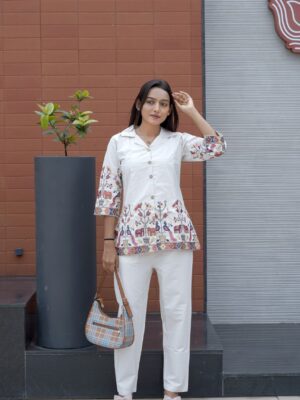 Breezy Khadi Cotton Perfect for Summer Co Ord set