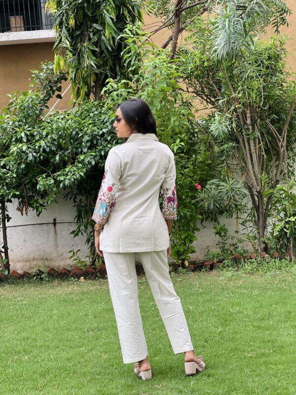Breezy Khadi Cotton New Design Lunch  Co Ord Set - Image 5